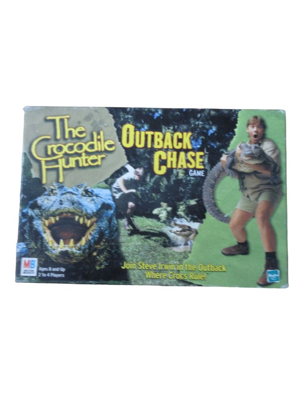 Milton Bradley Crocodile Hunter Outback Chase Game Steve Irwin